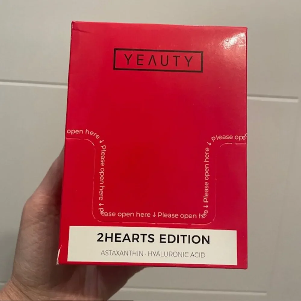 NIB Yeauty Bundle - 75 Pairs of Hydrogel Eye Masks 2Hearts Edition Hydrating